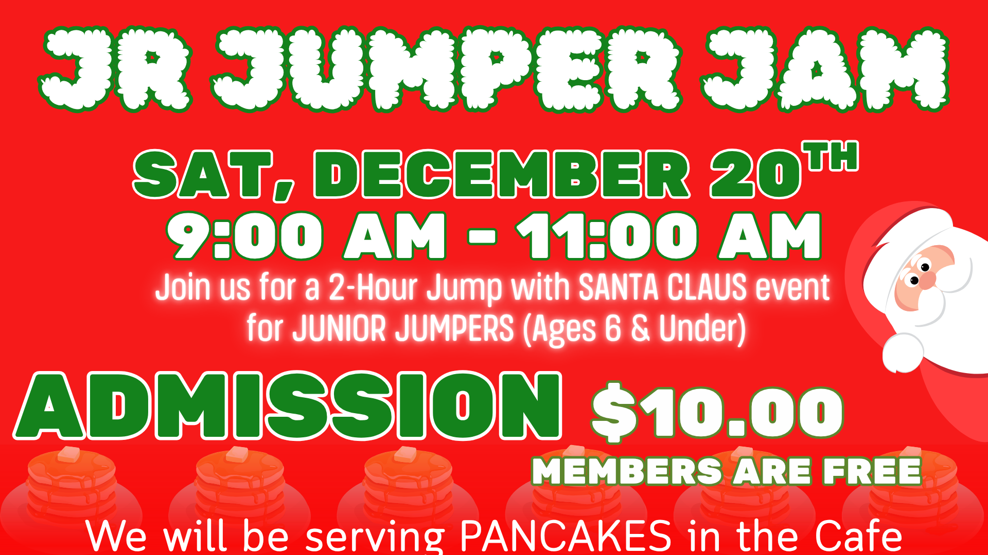 Junior Jumper Jam: Santa Selfies at Altitude Trampoline Park